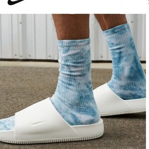Nike Sky Blue Patterned Crew Socks